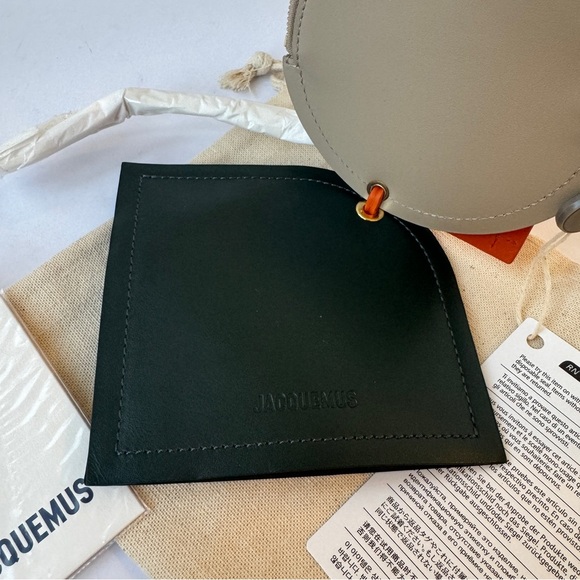 NWT Jacquemus 3 Piece Leather Wallet Le Porte Rond Carre Trio Cardholder Multi - Picture 12 of 16